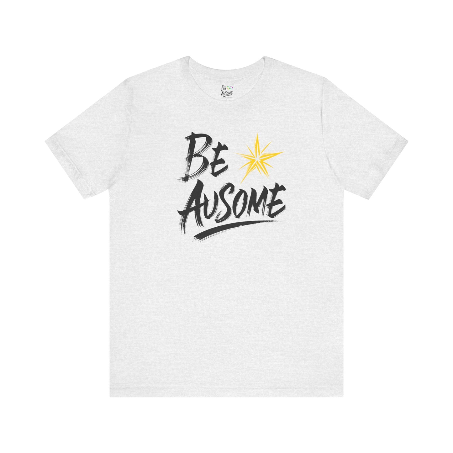 Star Be Ausome Autism Awareness Short Sleeve Tee