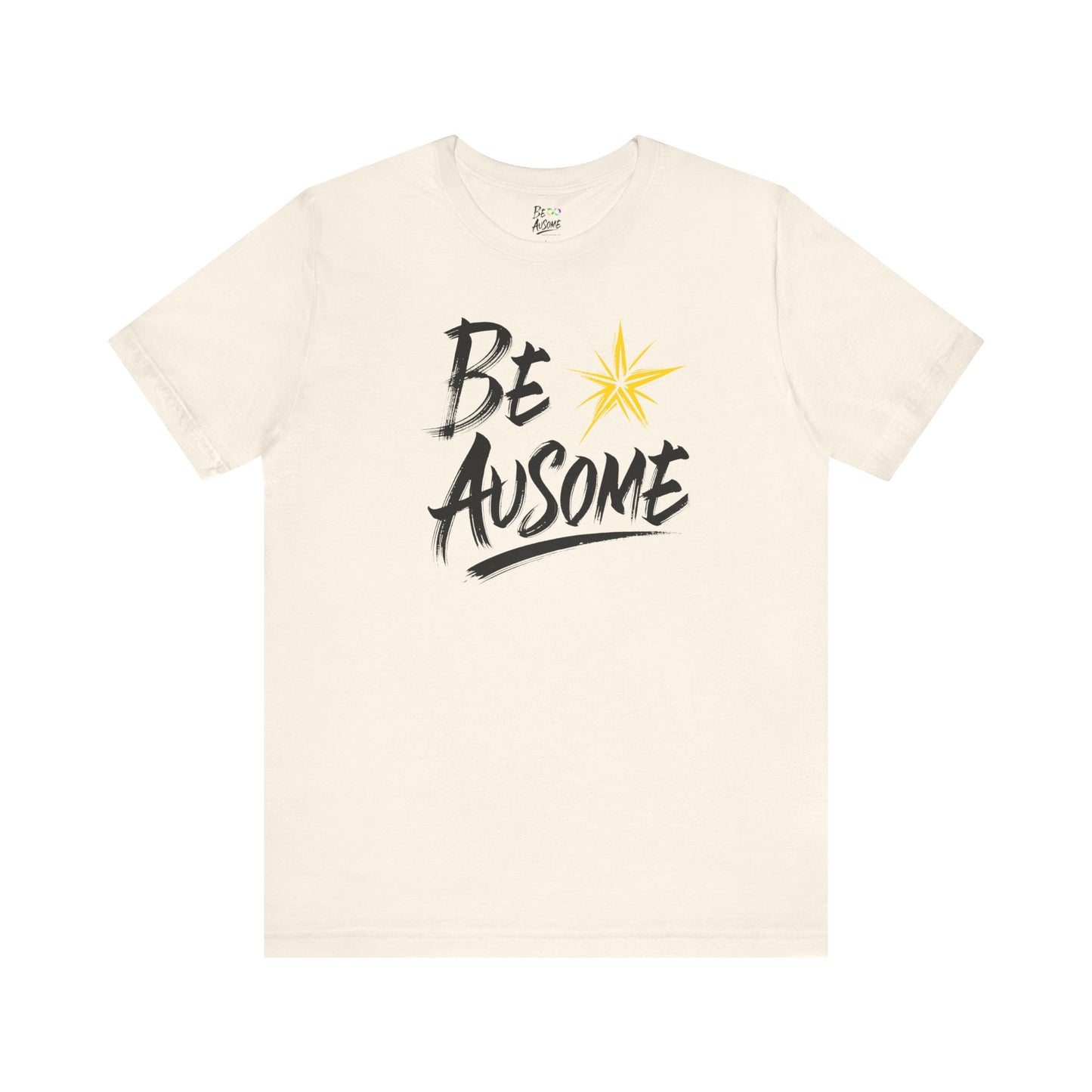 Star Be Ausome Autism Awareness Short Sleeve Tee