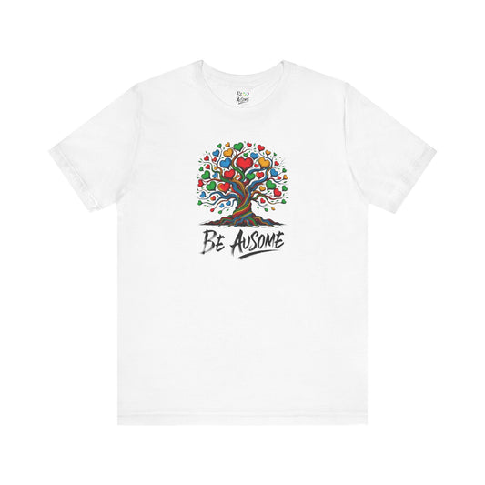 Tree of Hearts Be Ausome Short Sleeve Tee