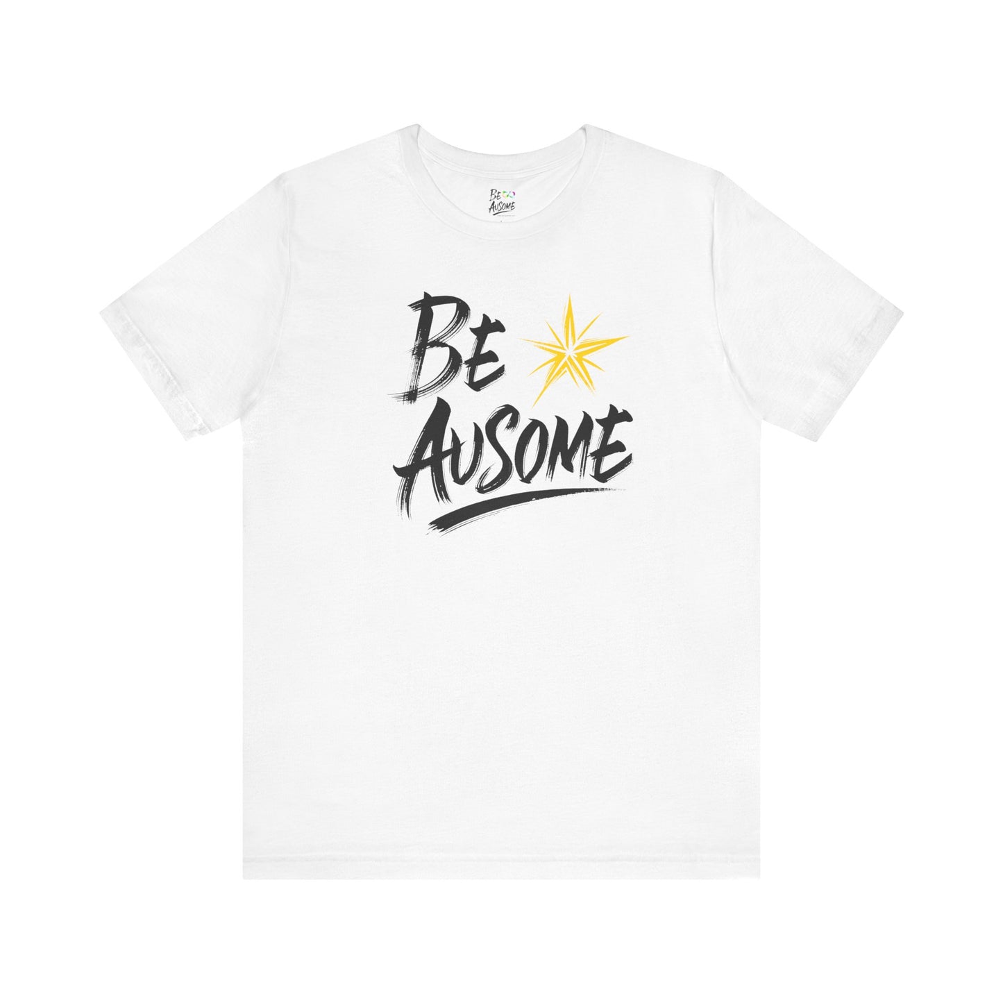 Star Be Ausome Autism Awareness Short Sleeve Tee