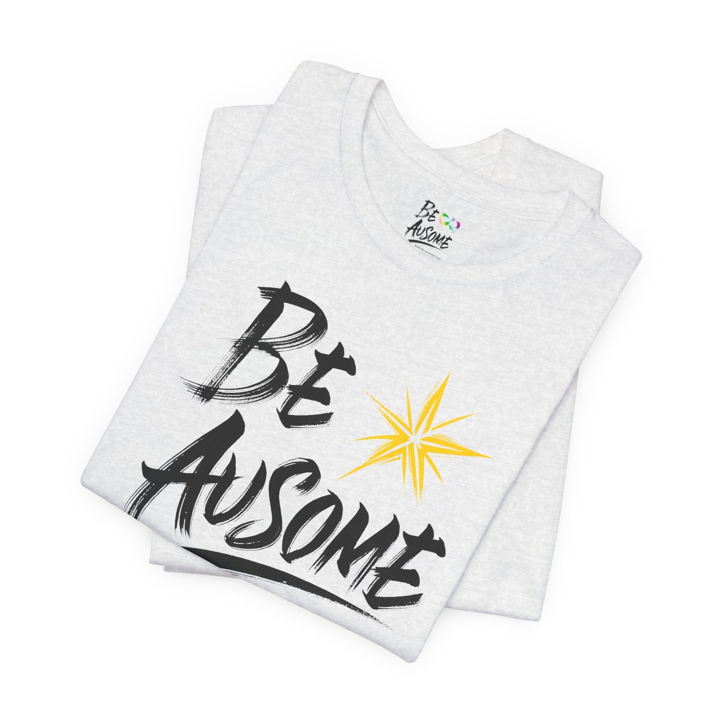 Star Be Ausome Autism Awareness Short Sleeve Tee
