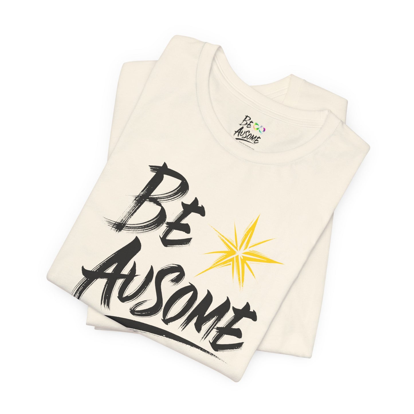 Star Be Ausome Autism Awareness Short Sleeve Tee