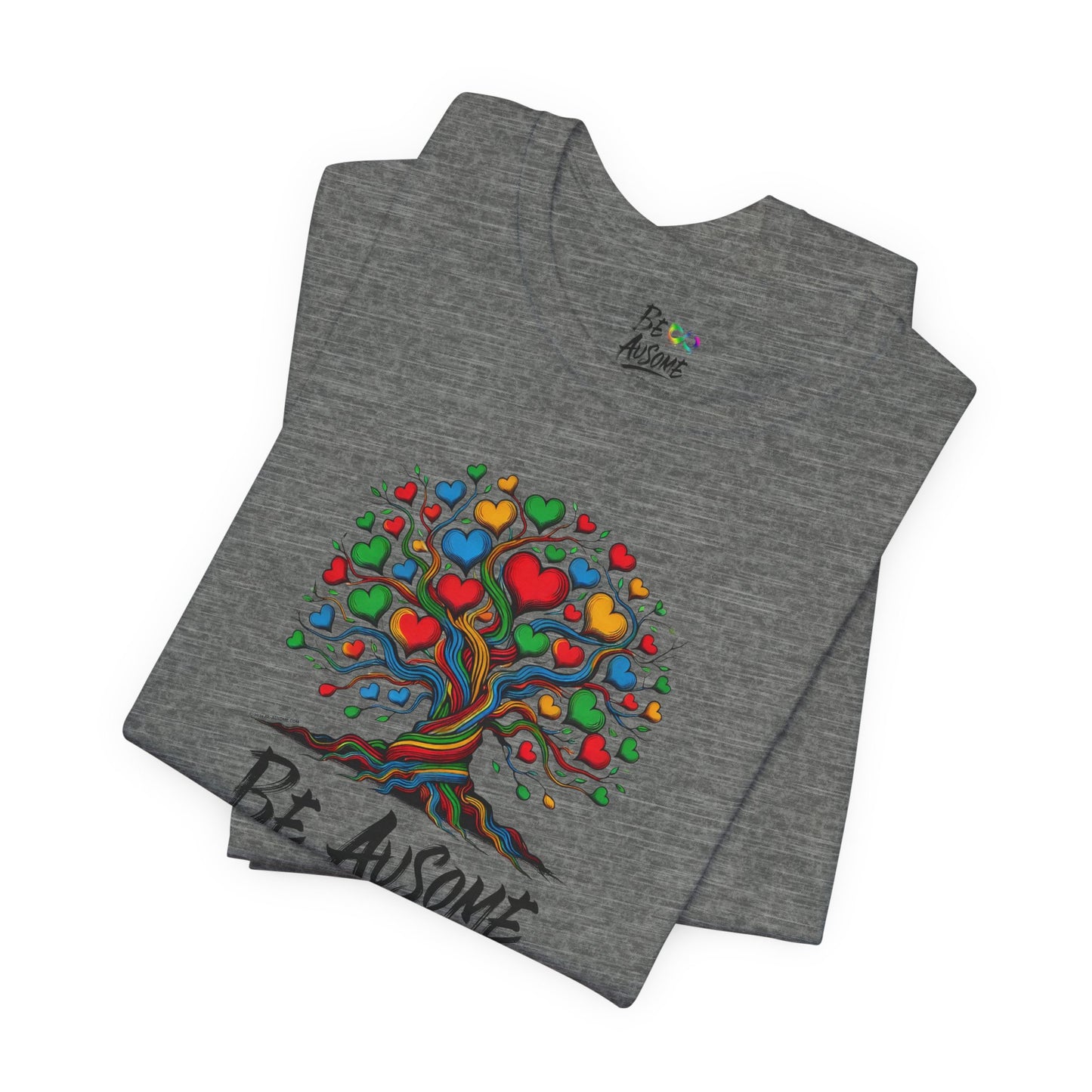 Tree of Hearts Be Ausome Short Sleeve Tee