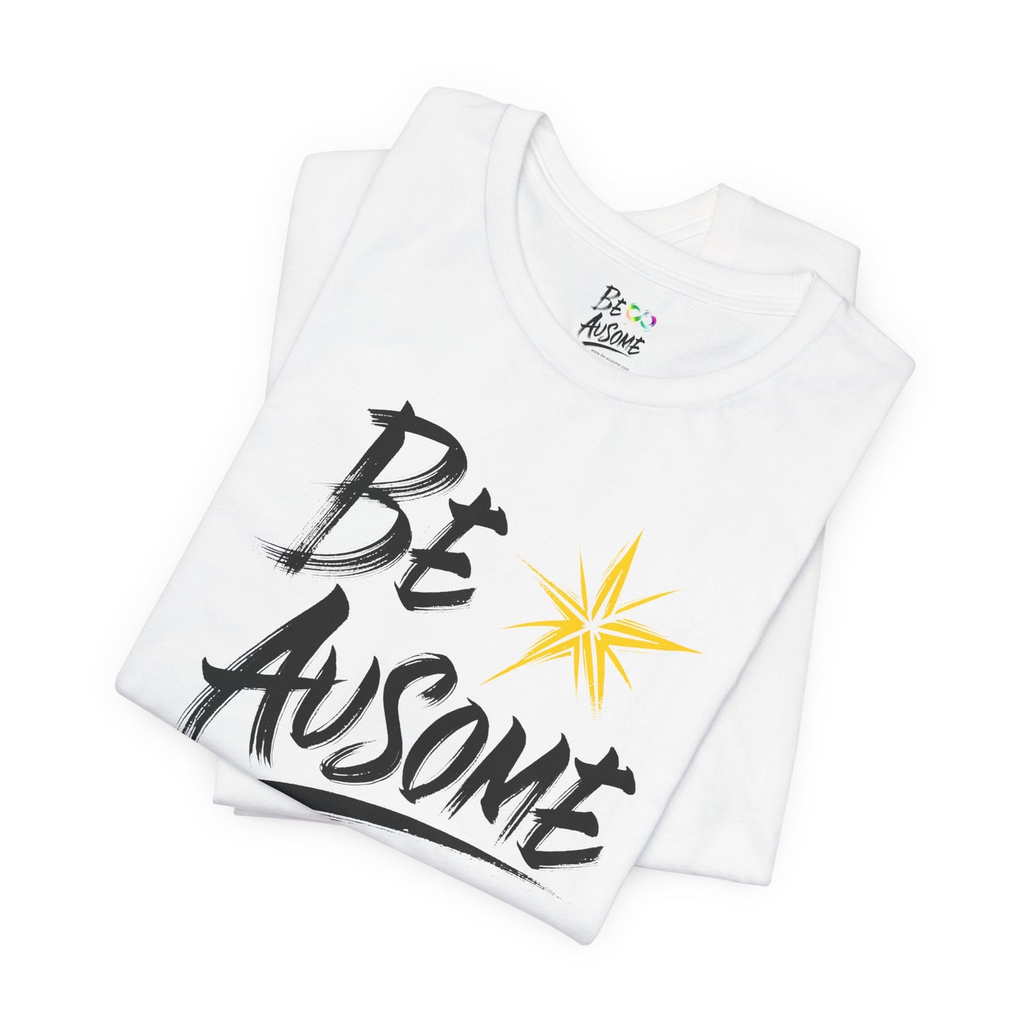 Star Be Ausome Autism Awareness Short Sleeve Tee