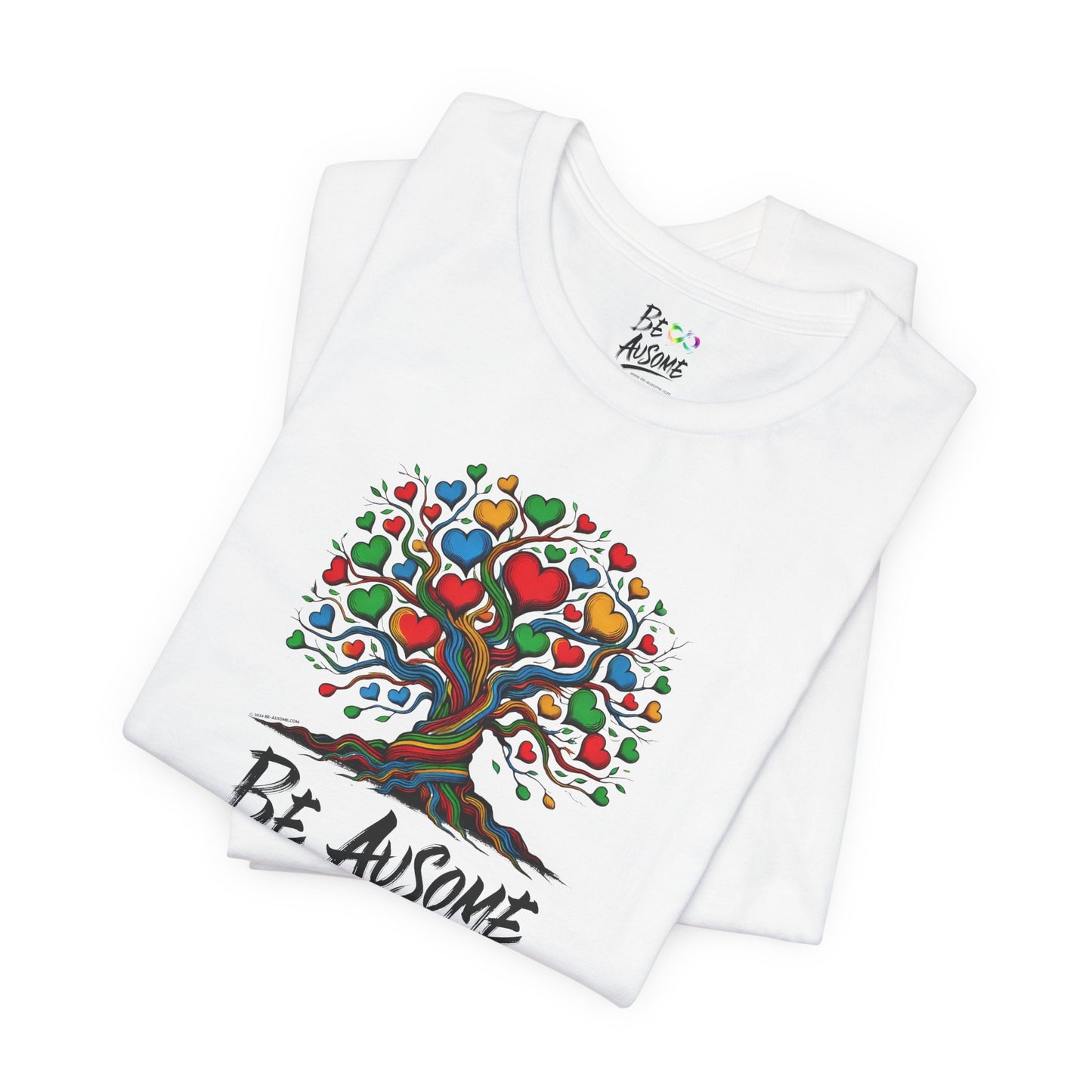 Tree of Hearts Be Ausome Short Sleeve Tee