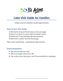 Calm Visit Guide